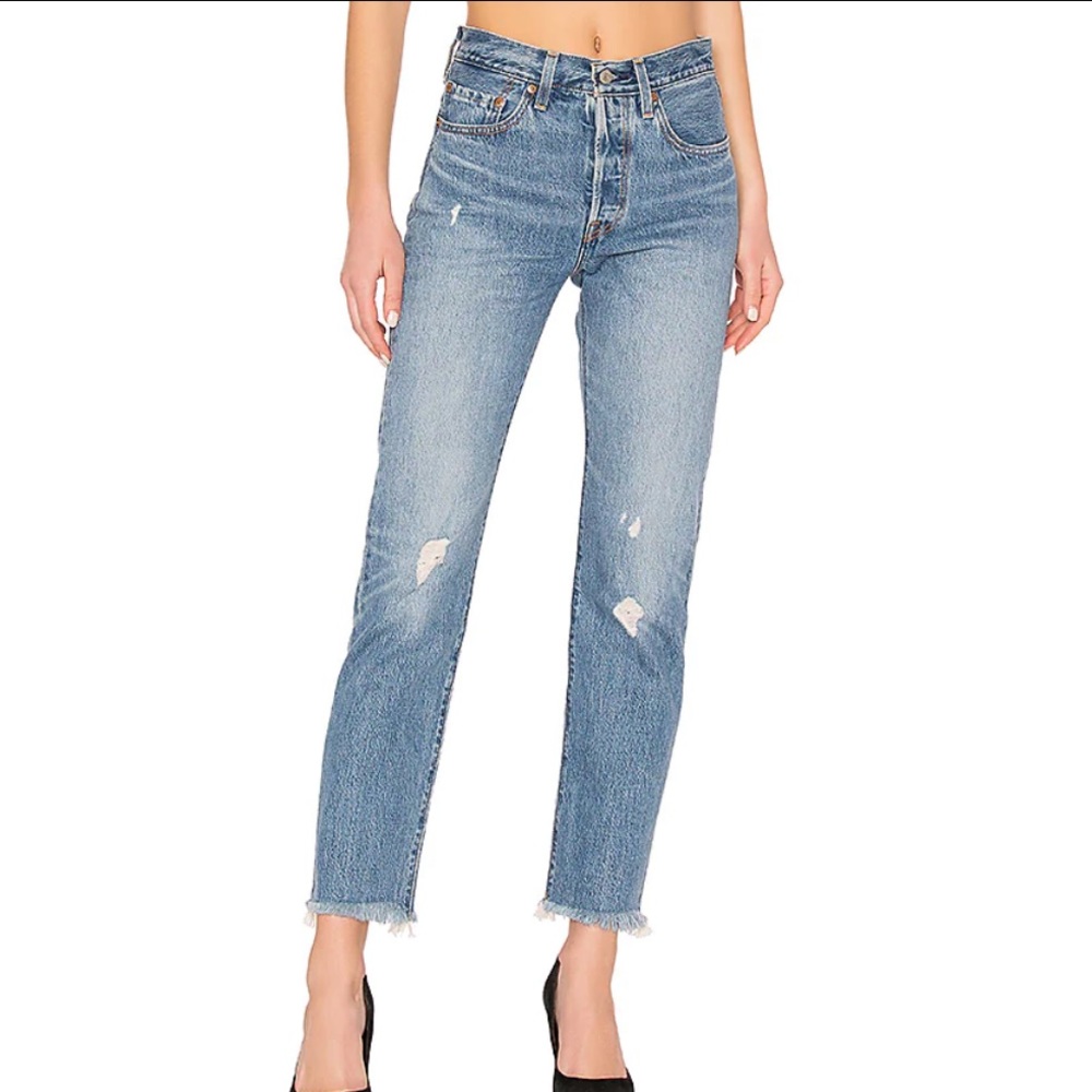 Revolve Levi’s 501 straight leg jeans